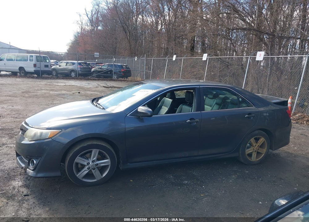 2012 TOYOTA CAMRY SE VIN: 4T1BF1FK4CU605346