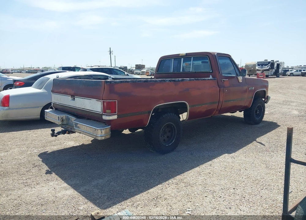 1985 GMC K1500 VIN: 1GTEK14H4FF733745