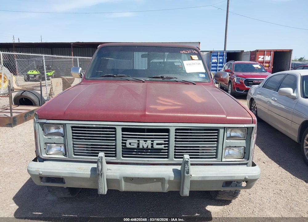 1985 GMC K1500 VIN: 1GTEK14H4FF733745