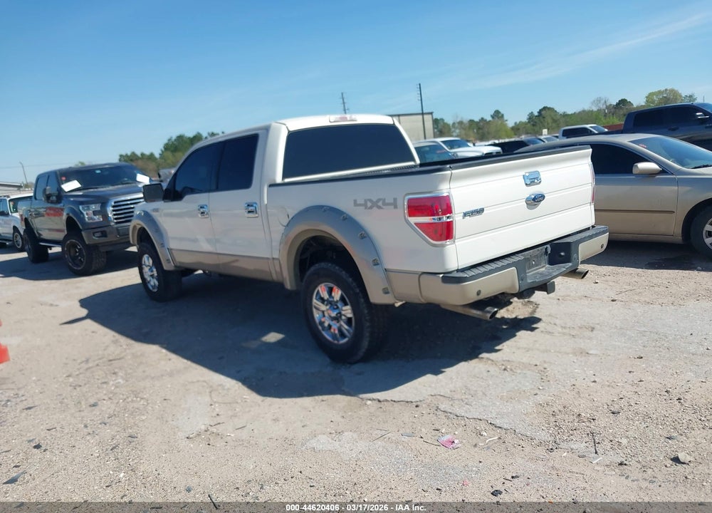 2009 FORD F-150 LARIAT VIN: 1FTPW14V89KB81357