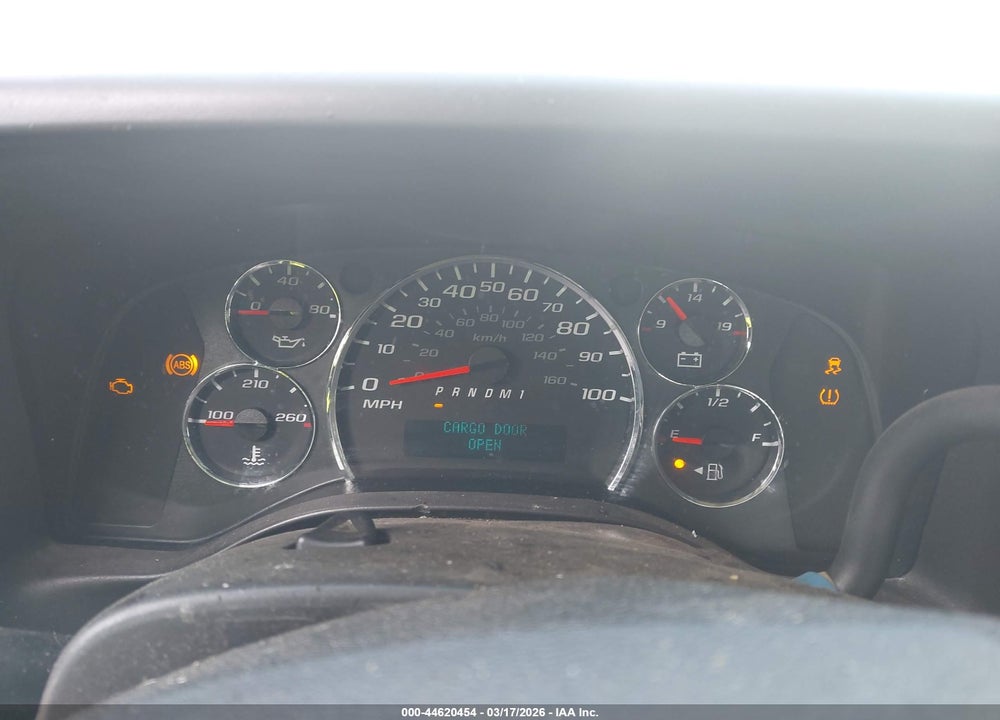 2018 CHEVROLET EXPRESS 2500 WORK VAN VIN: 1GCWGBFP3J1265058