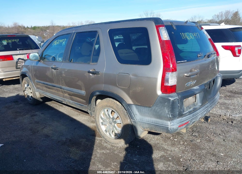 2005 HONDA CR-V EX VIN: SHSRD78855U316901