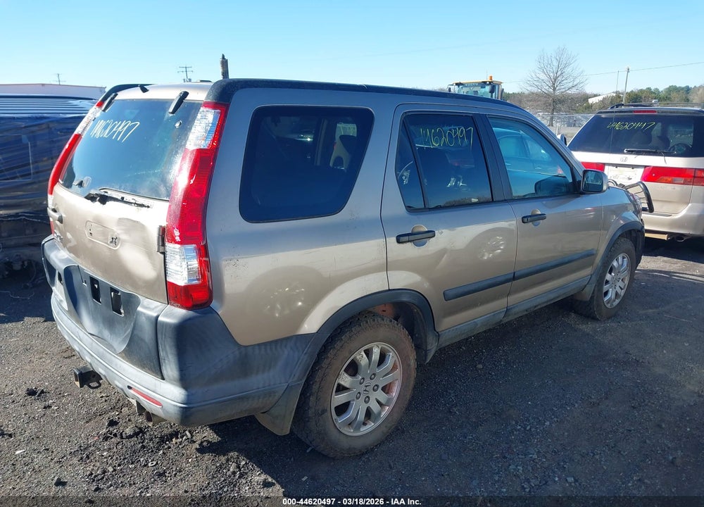 2005 HONDA CR-V EX VIN: SHSRD78855U316901