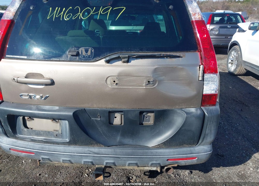 2005 HONDA CR-V EX VIN: SHSRD78855U316901