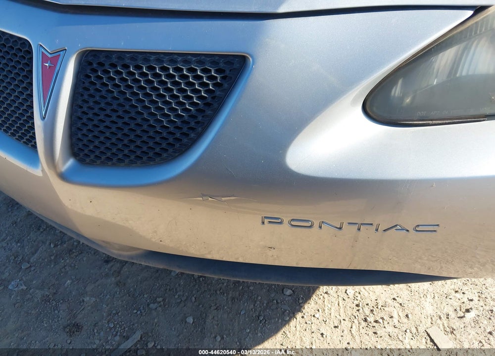2008 PONTIAC GRAND PRIX VIN: 2G2WP552X81159920