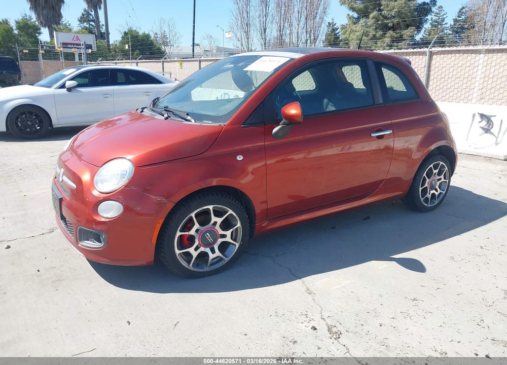 2013 FIAT 500 SPORT VIN: 3C3CFFBR3DT531670