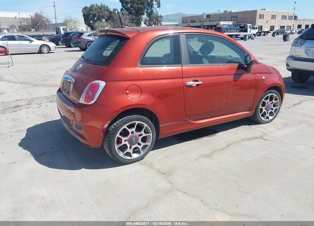 2013 FIAT 500 SPORT VIN: 3C3CFFBR3DT531670