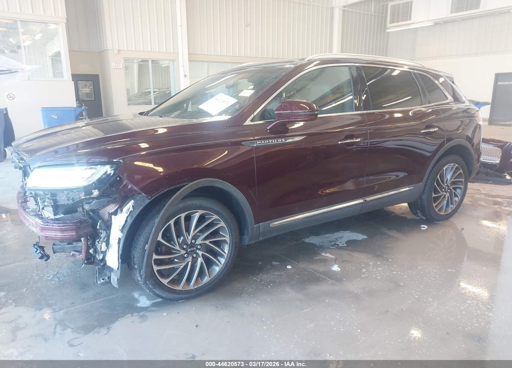 2020 LINCOLN NAUTILUS RESERVE VIN: 2LMPJ8K97LBL07013