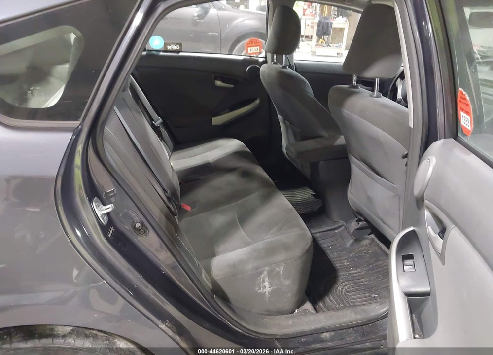2011 TOYOTA PRIUS THREE VIN: JTDKN3DU4B1372124