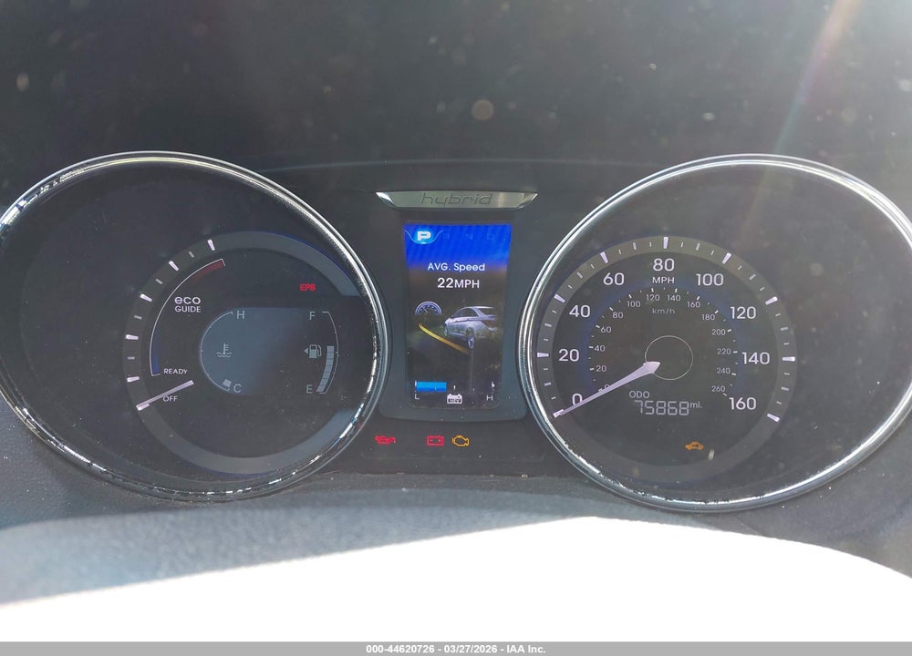 2012 HYUNDAI SONATA HYBRID VIN: KMHEC4A46CA038431