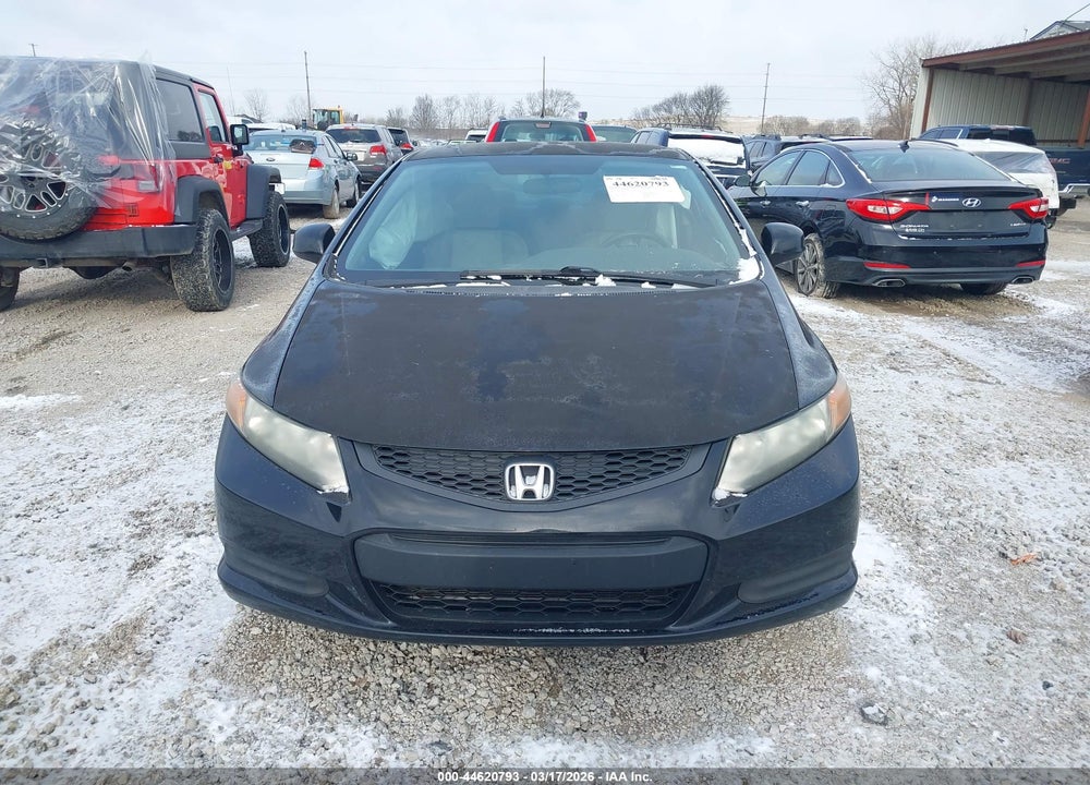 2012 HONDA CIVIC LX VIN: 2HGFG3B57CH533691