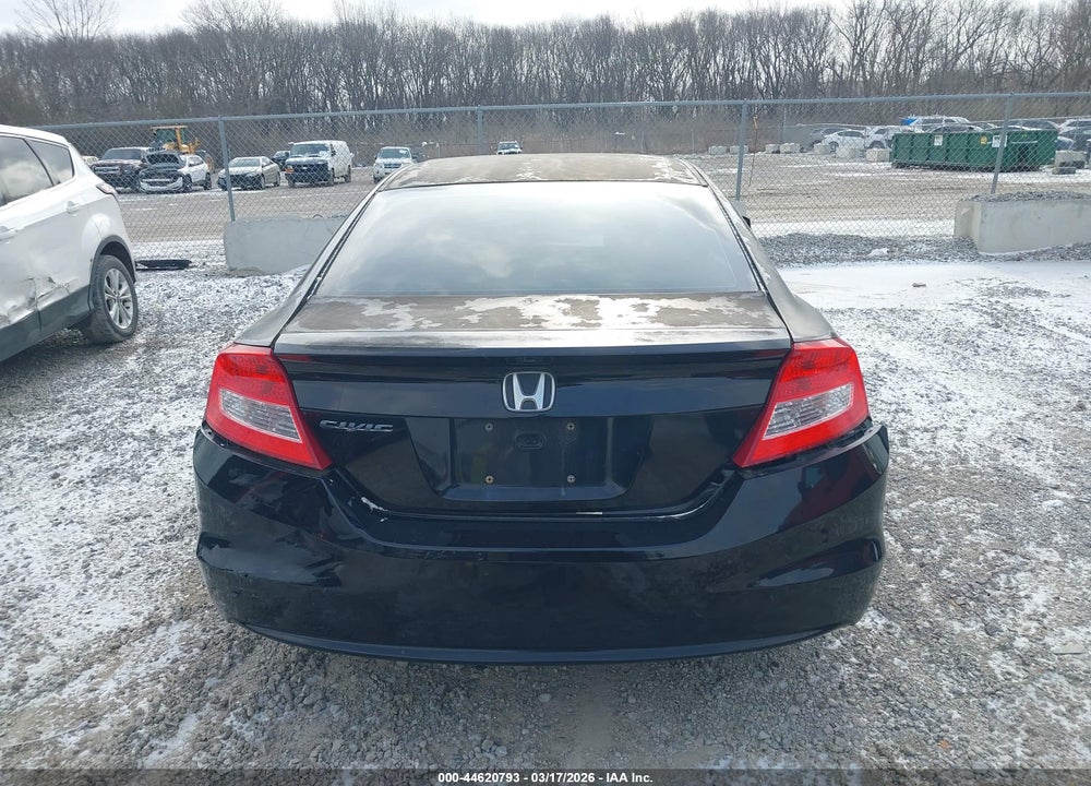 2012 HONDA CIVIC LX VIN: 2HGFG3B57CH533691