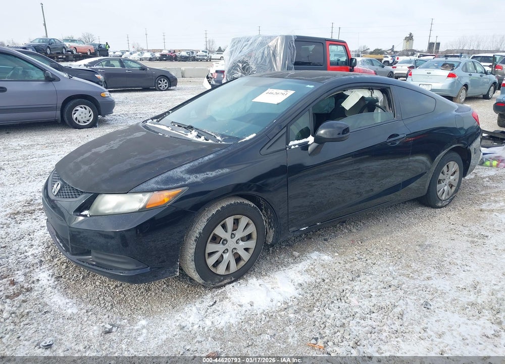 2012 HONDA CIVIC LX VIN: 2HGFG3B57CH533691