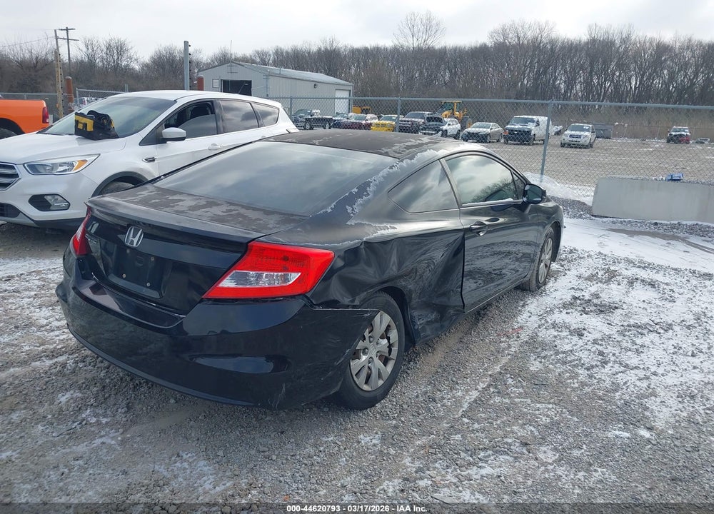 2012 HONDA CIVIC LX VIN: 2HGFG3B57CH533691