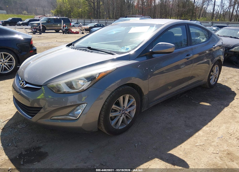 2014 HYUNDAI ELANTRA SE VIN: 5NPDH4AE4EH484342