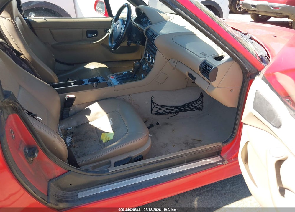 2000 BMW Z3 2.3 VIN: 4USCH934XYLG04459