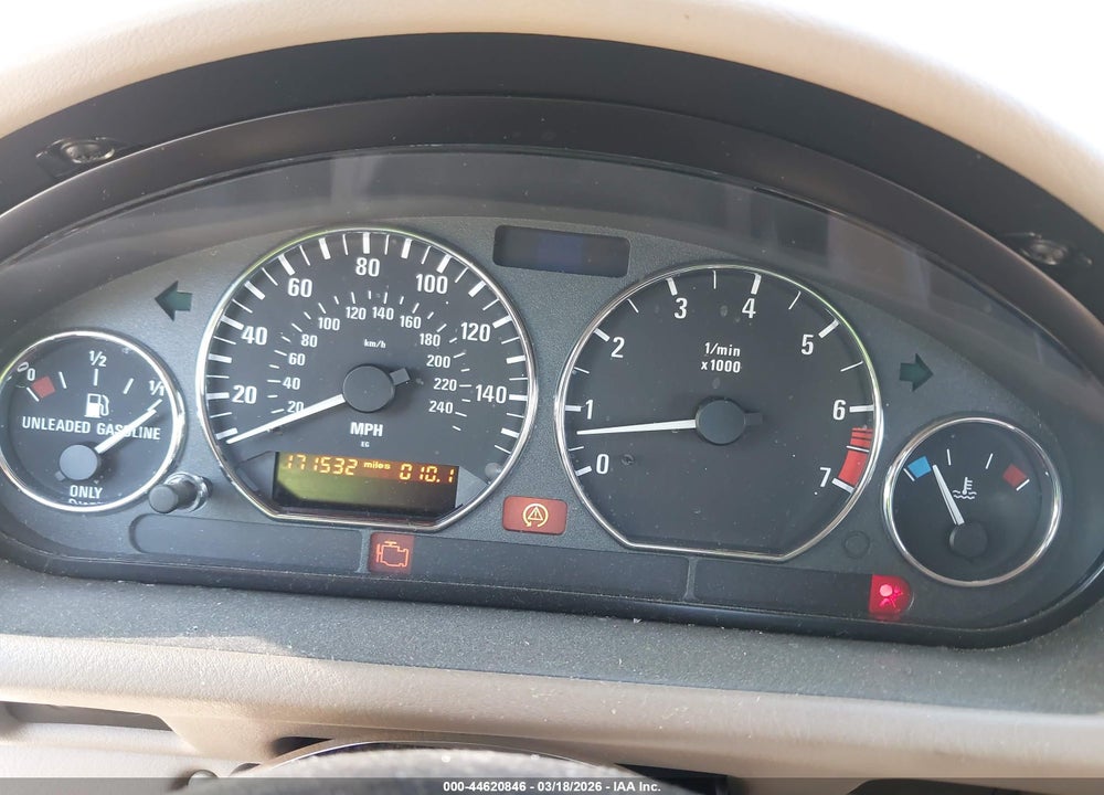 2000 BMW Z3 2.3 VIN: 4USCH934XYLG04459