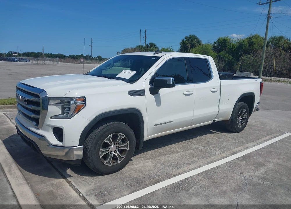 2022 GMC SIERRA 1500 LIMITED 4WD  STANDARD BOX SLE VIN: 1GTR9BEKXNZ222910