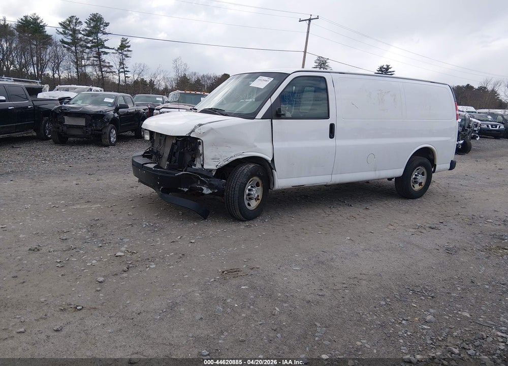 2017 CHEVROLET EXPRESS 2500 WORK VAN VIN: 1GCWGAFF7H1159837