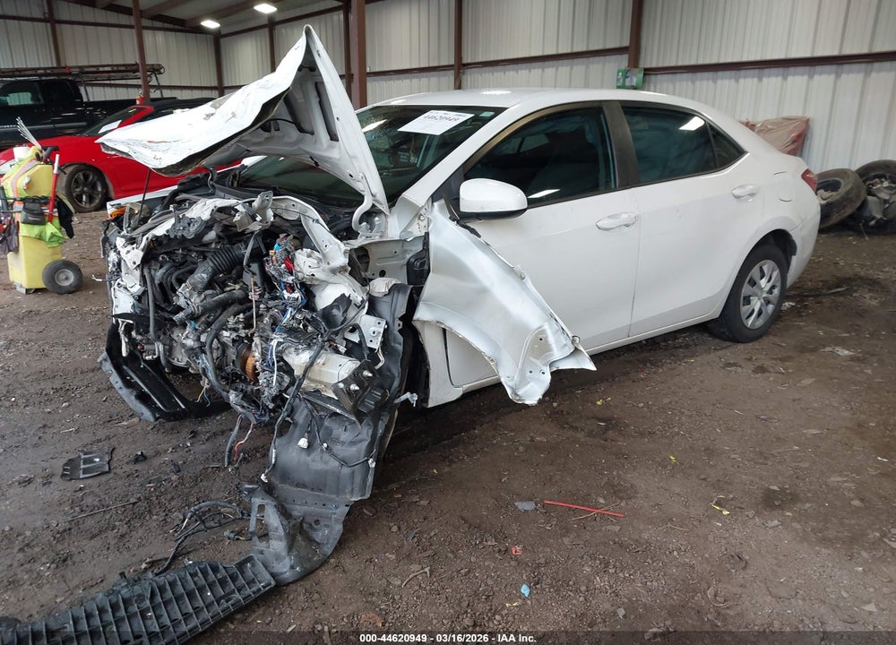 2019 TOYOTA COROLLA L VIN: 5YFBURHE6KP883872