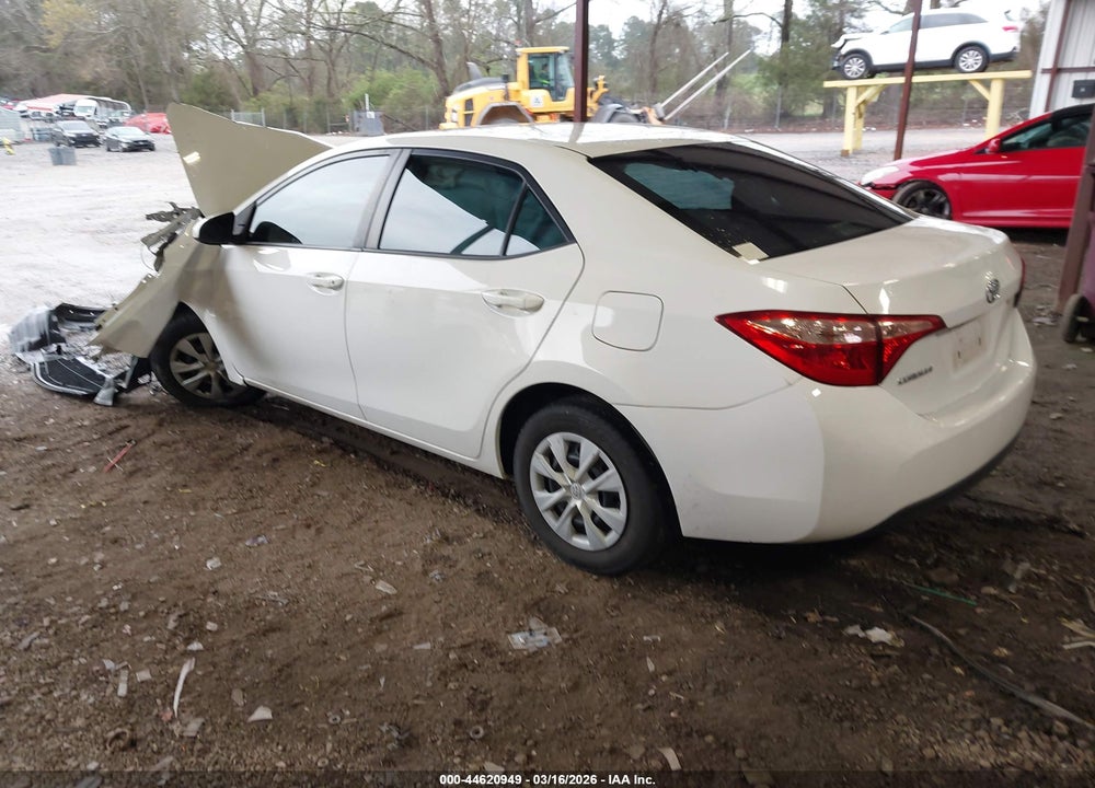 2019 TOYOTA COROLLA L VIN: 5YFBURHE6KP883872