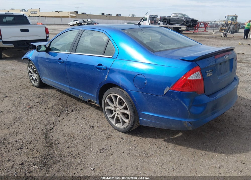 2011 FORD FUSION SE VIN: 3FAHP0HA2BR178545
