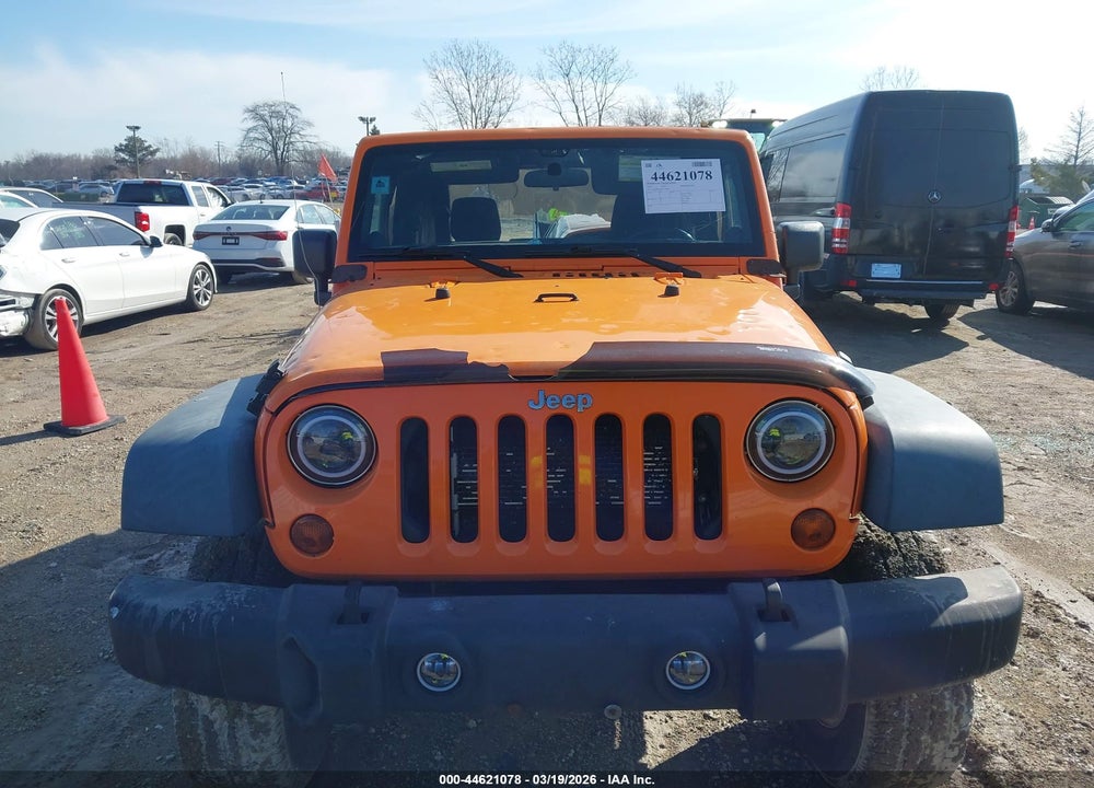 2012 JEEP WRANGLER SPORT VIN: 1C4AJWAG0CL178672