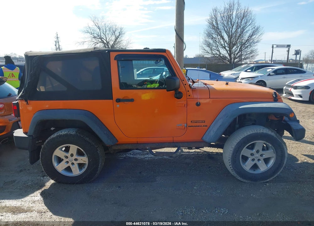 2012 JEEP WRANGLER SPORT VIN: 1C4AJWAG0CL178672