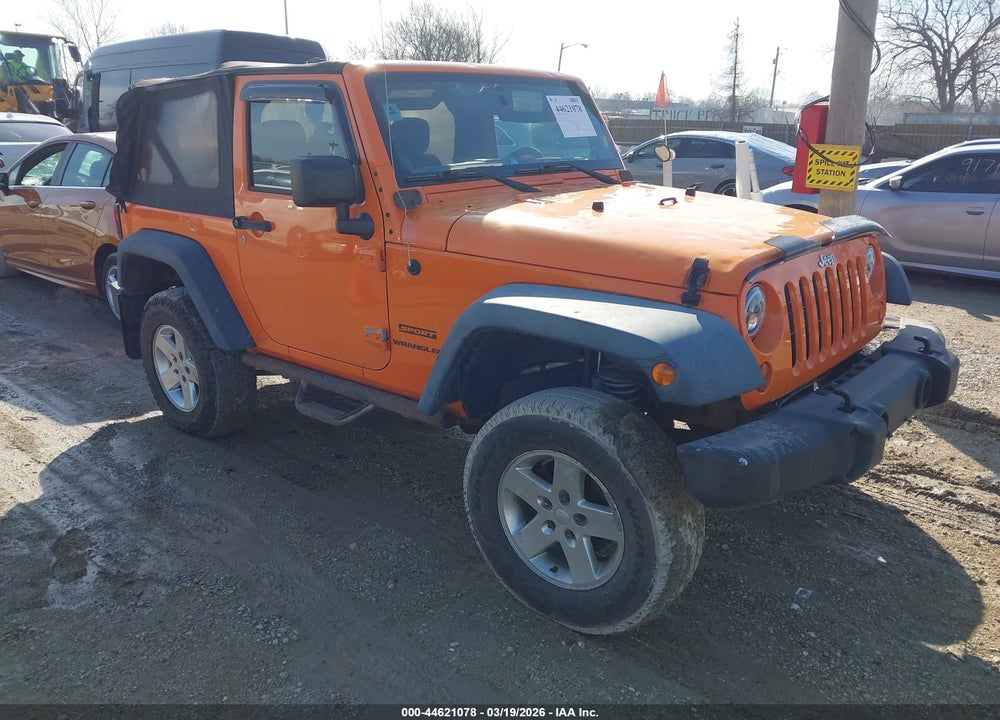 2012 JEEP WRANGLER SPORT VIN: 1C4AJWAG0CL178672