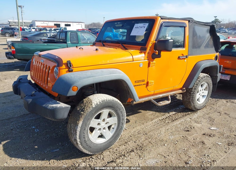 2012 JEEP WRANGLER SPORT VIN: 1C4AJWAG0CL178672