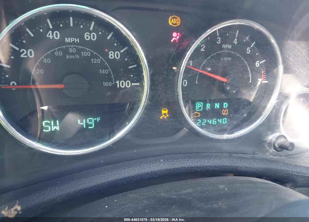 2012 JEEP WRANGLER SPORT VIN: 1C4AJWAG0CL178672