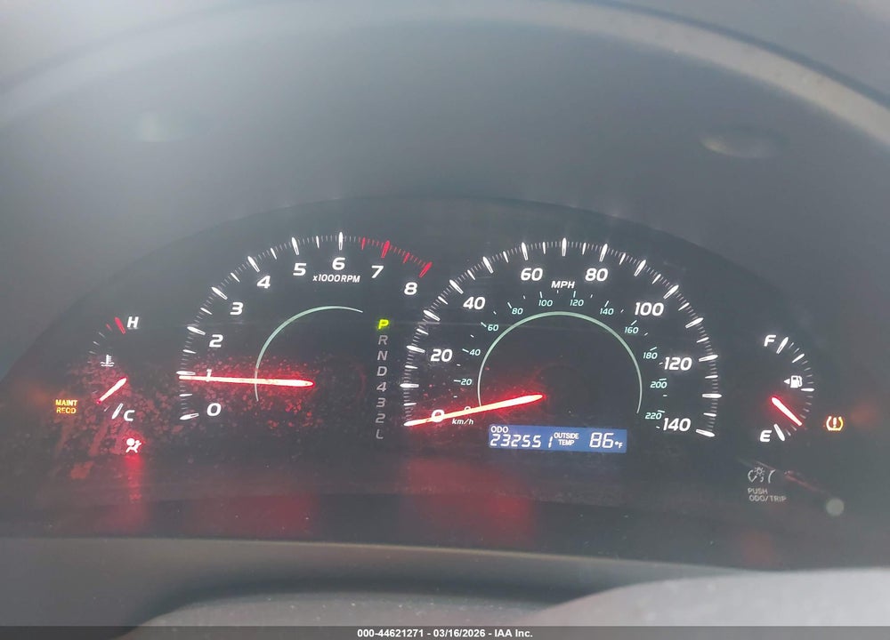 2009 TOYOTA CAMRY LE VIN: 4T1BE46K19U406252