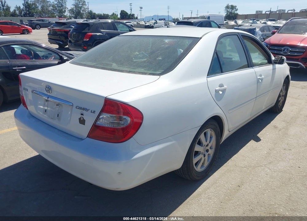 2002 TOYOTA CAMRY LE VIN: 4T1BE32KX2U079775