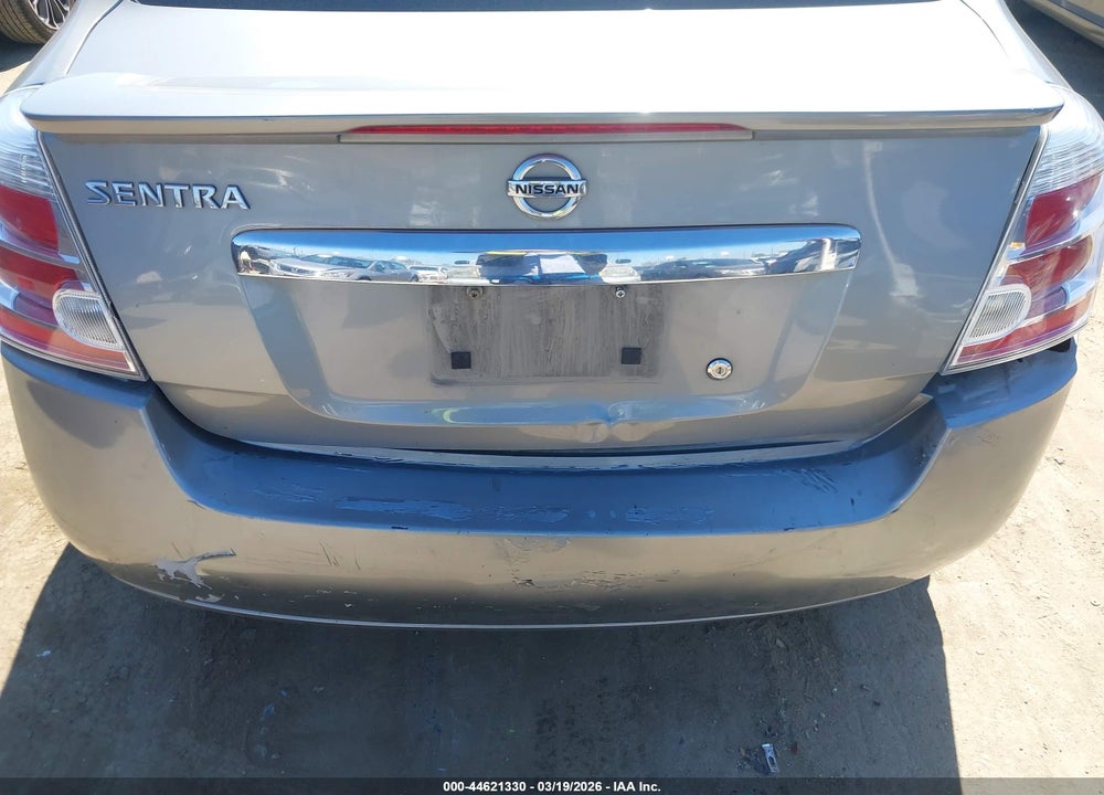 2012 NISSAN SENTRA 2.0 S VIN: 3N1AB6AP2CL712677