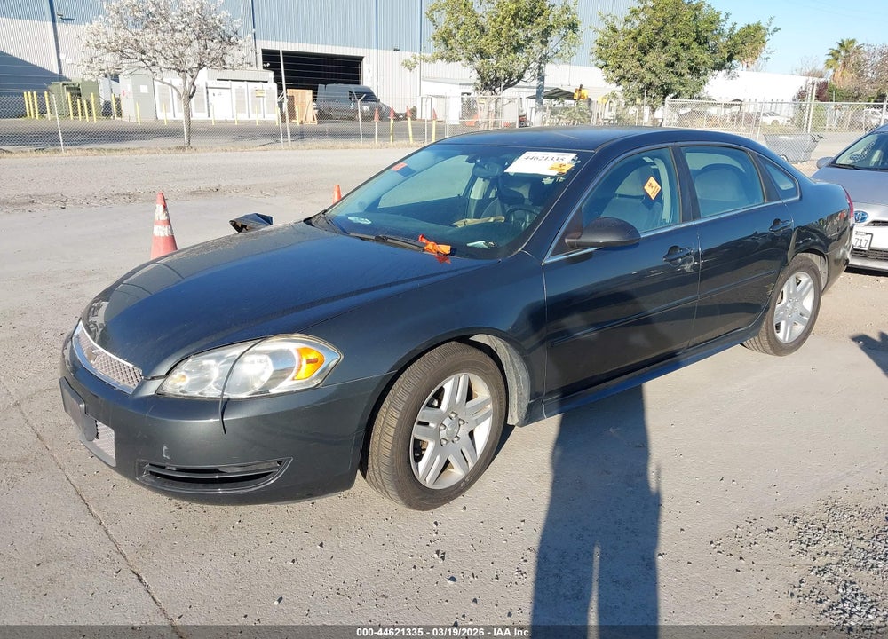 2013 CHEVROLET IMPALA LT VIN: 2G1WG5E33D1214537