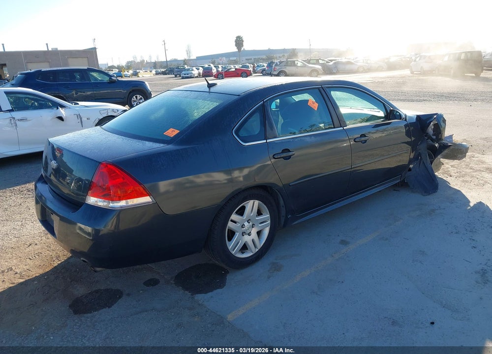 2013 CHEVROLET IMPALA LT VIN: 2G1WG5E33D1214537