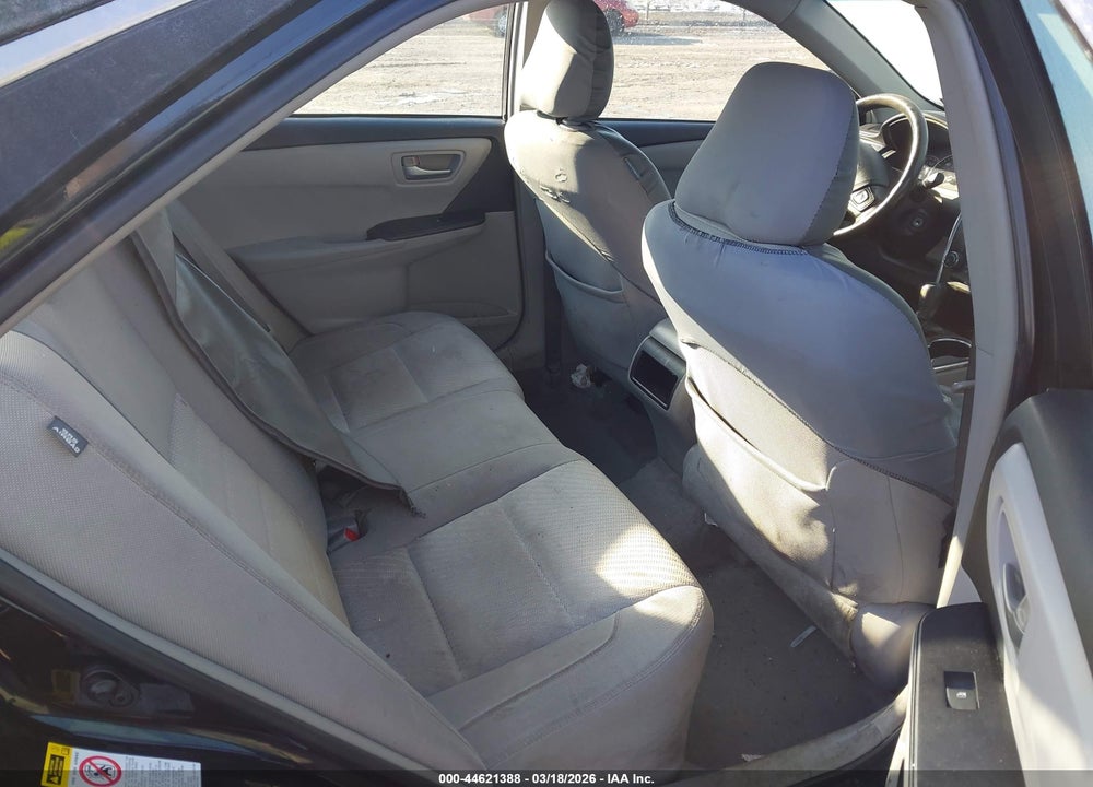 2015 TOYOTA CAMRY LE VIN: 4T1BF1FK6FU885095