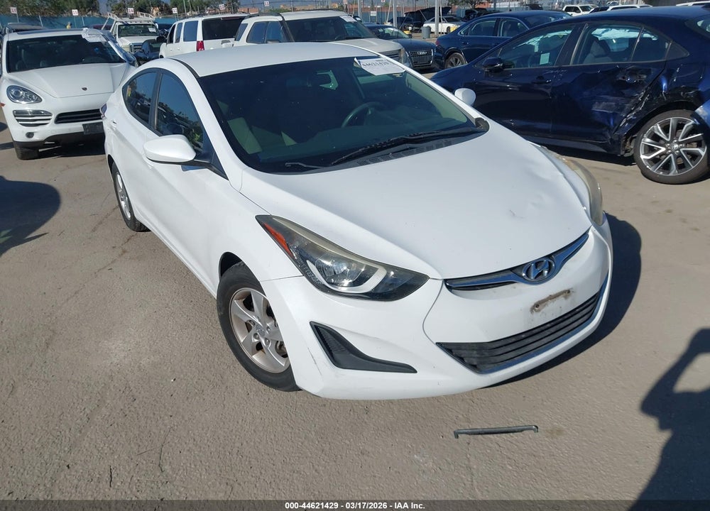 2015 HYUNDAI ELANTRA SE VIN: 5NPDH4AE0FH613761