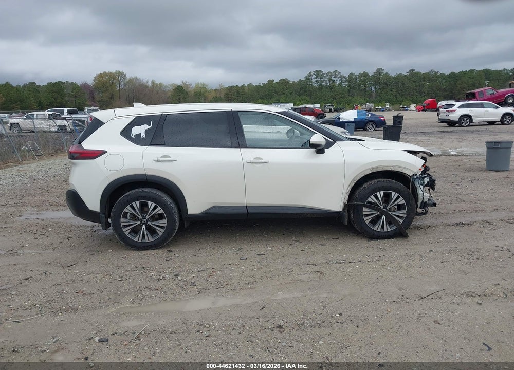 2021 NISSAN ROGUE SV FWD VIN: JN8AT3BA9MW006874
