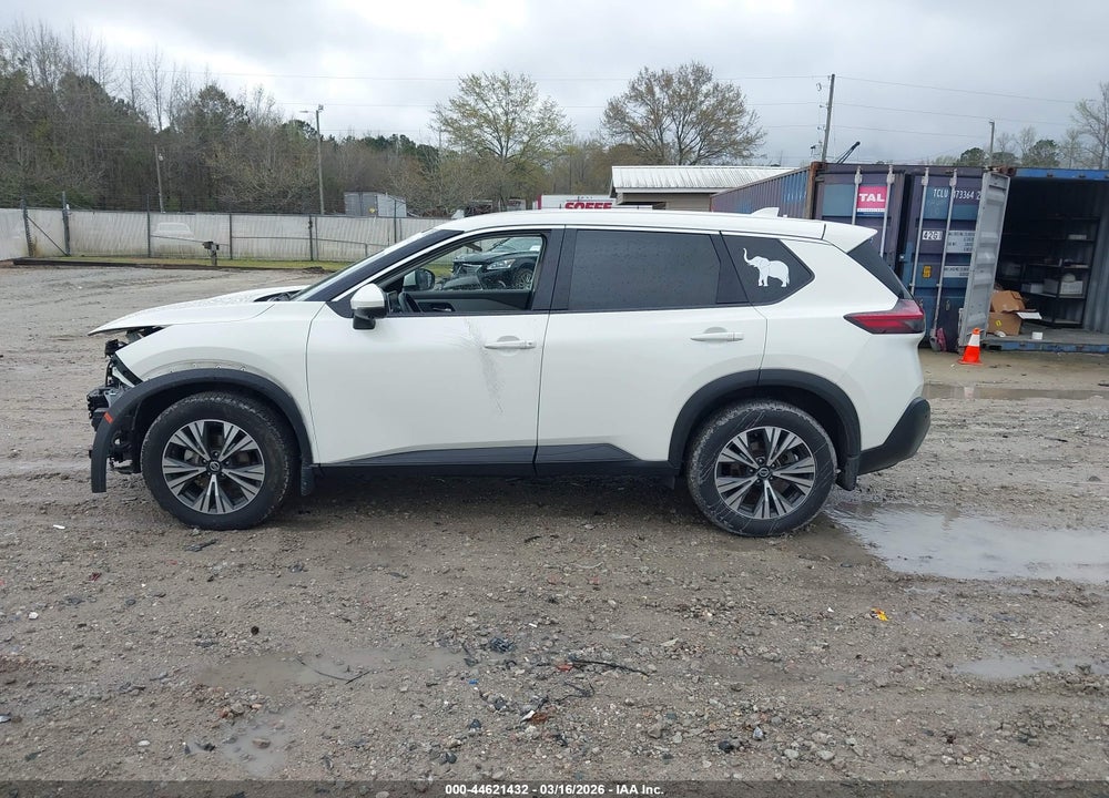 2021 NISSAN ROGUE SV FWD VIN: JN8AT3BA9MW006874
