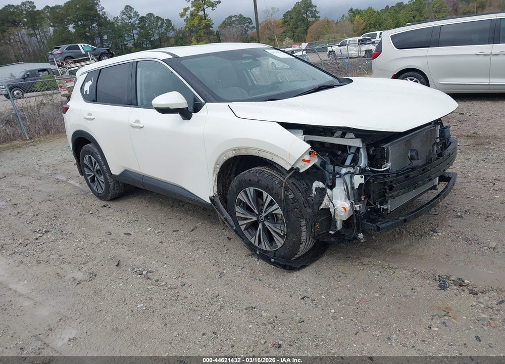 2021 NISSAN ROGUE SV FWD VIN: JN8AT3BA9MW006874