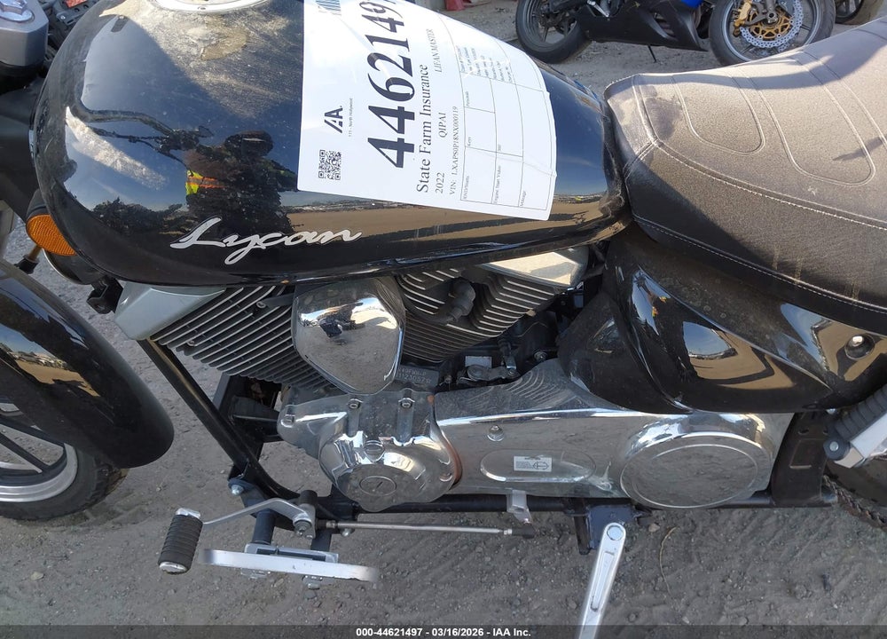 2022 QIPAI LIFAN MASTER VIN: LXAPS0P18NX000119