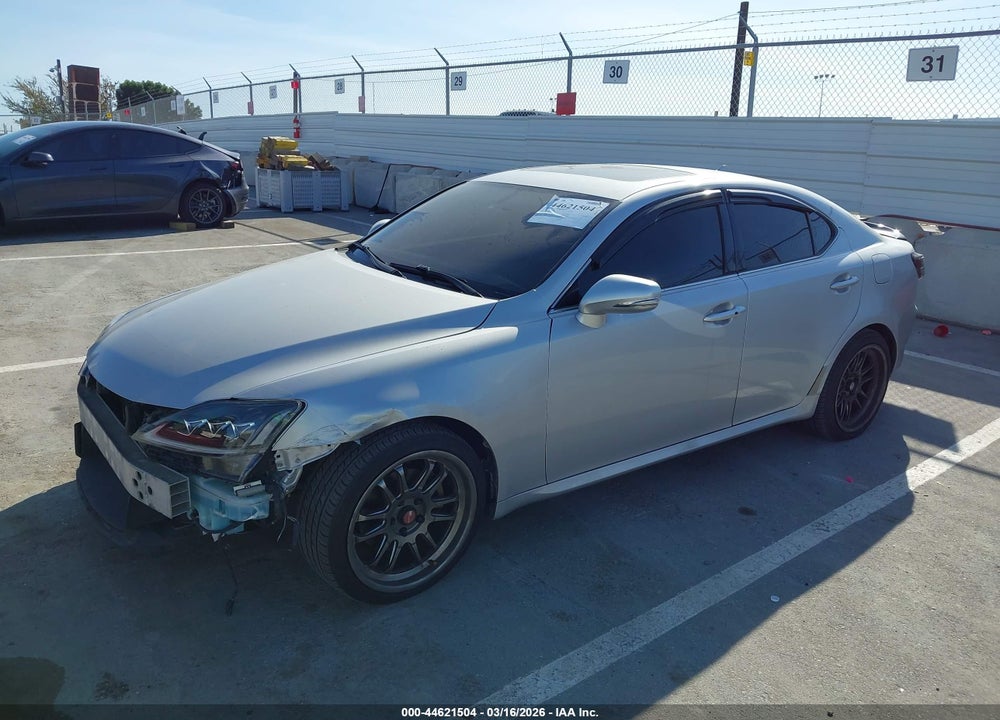 2012 LEXUS IS 250 VIN: JTHBF5C24C5169056