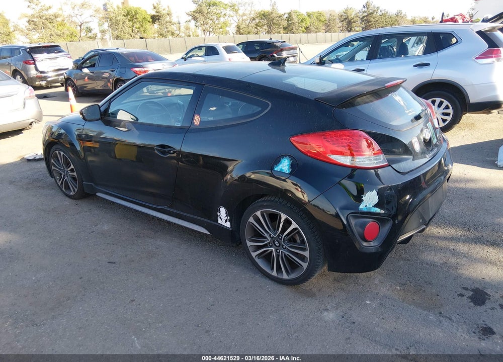 2016 HYUNDAI VELOSTER TURBO VIN: KMHTC6AE3GU287477