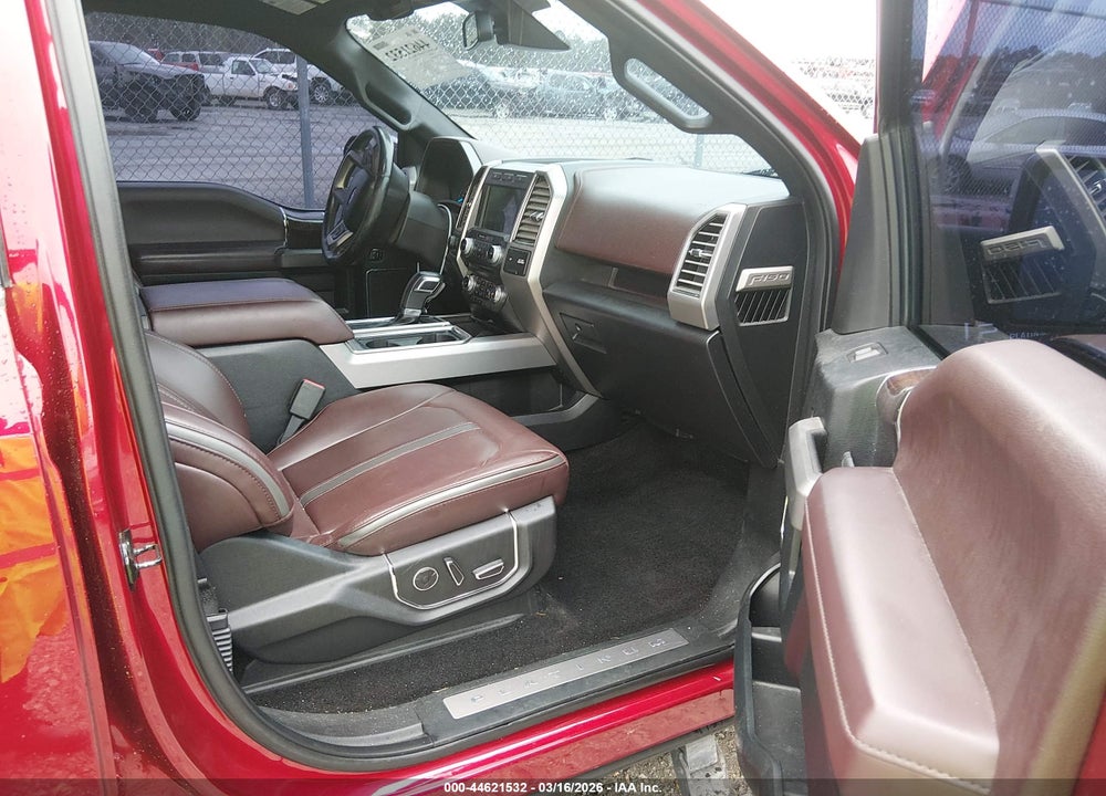 2017 FORD F-150 PLATINUM VIN: 1FTEW1CG2HFC56295