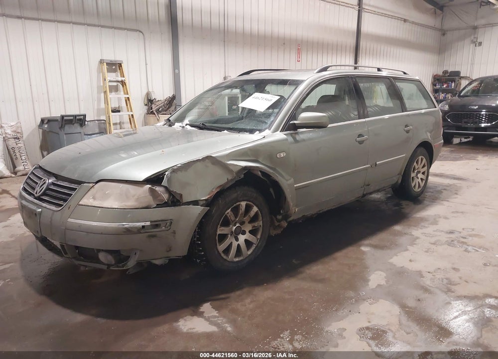 2003 VOLKSWAGEN PASSAT GLS VIN: WVWVD63B23E173455