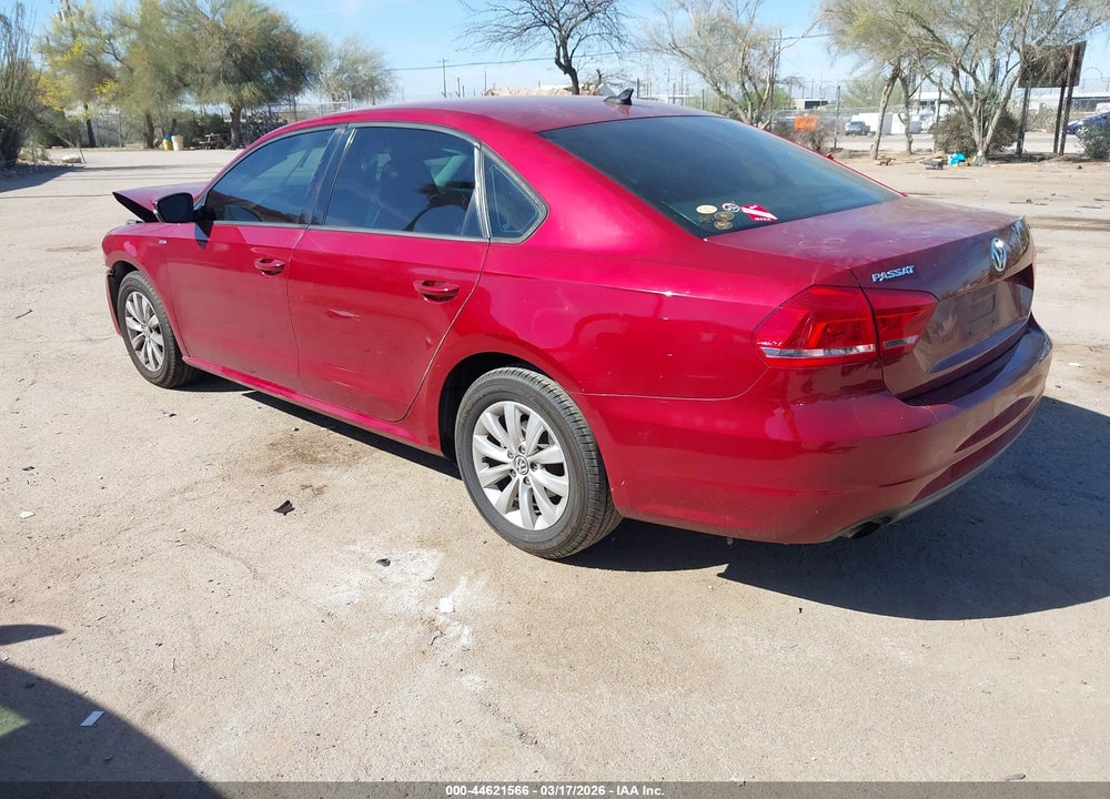 2015 VOLKSWAGEN PASSAT 1.8T WOLFSBURG EDITION VIN: 1VWAT7A38FC033099