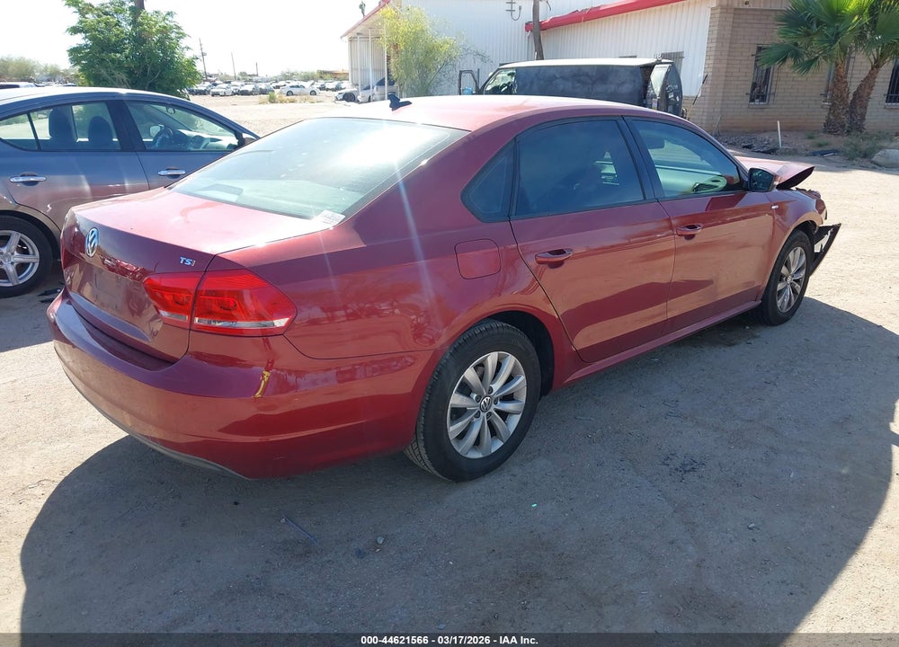 2015 VOLKSWAGEN PASSAT 1.8T WOLFSBURG EDITION VIN: 1VWAT7A38FC033099