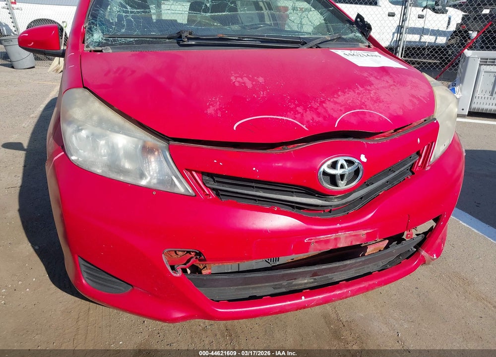 2012 TOYOTA YARIS LE VIN: JTDKTUD38CD541449