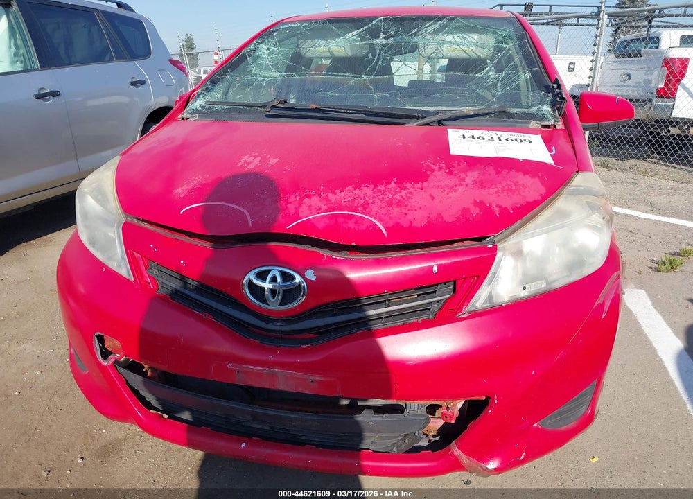 2012 TOYOTA YARIS LE VIN: JTDKTUD38CD541449
